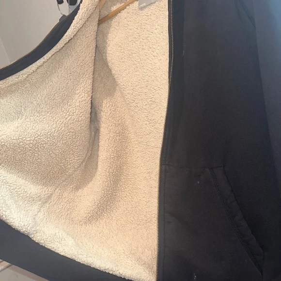 Vince Men’s Fur Insulated Jacket Black Size Large - Picture 3 of 3